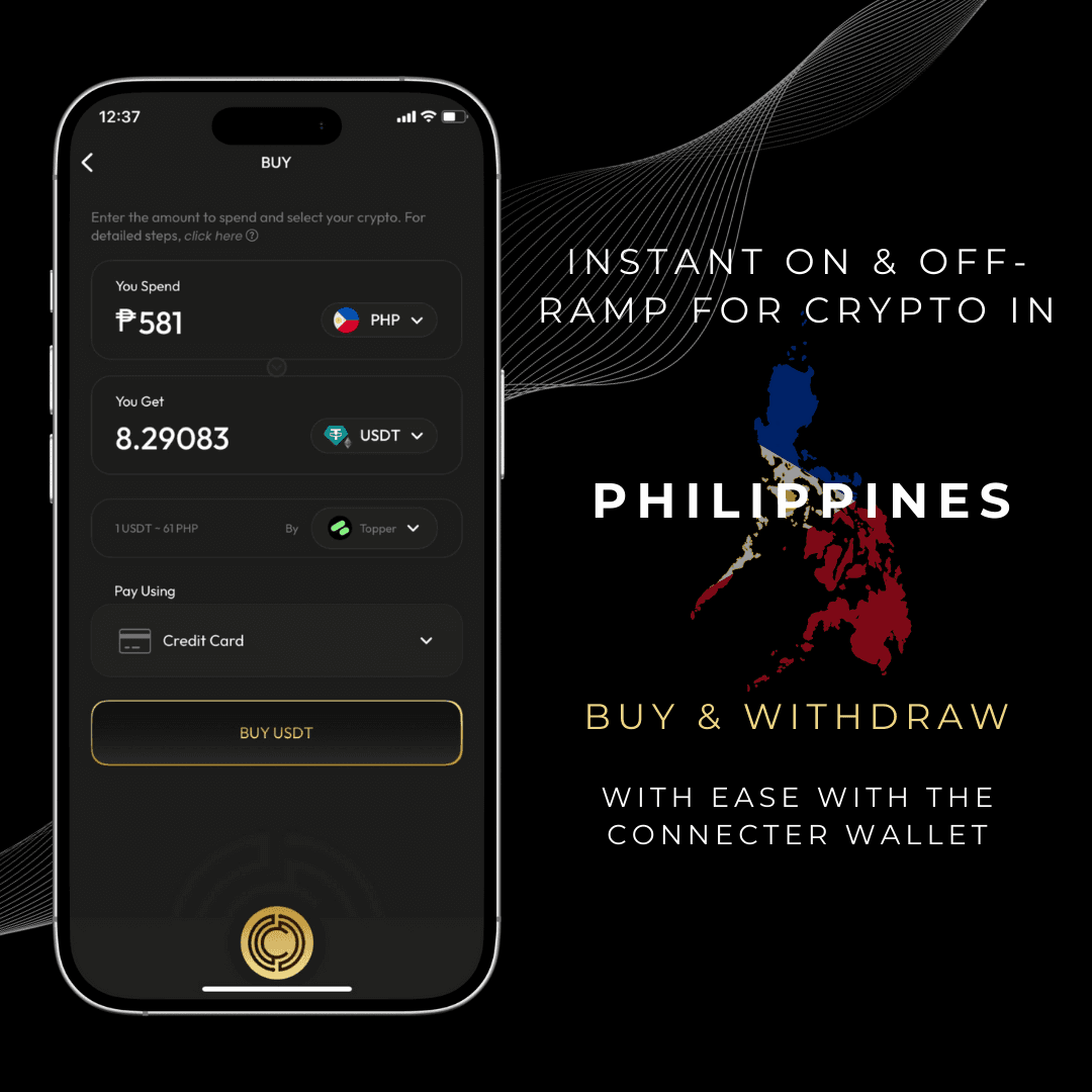 The Connecter Wallet — Buy & Sell Bitcoin, Ethereum & Cryptocurrency in Philippines