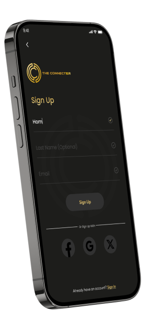 The Connecter Sign Up